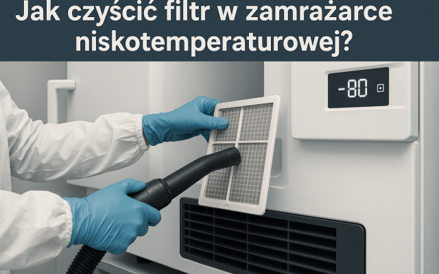 Czyszczenie filtra w zamrażarce