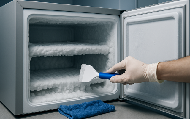 Odszranianie zamrażarki