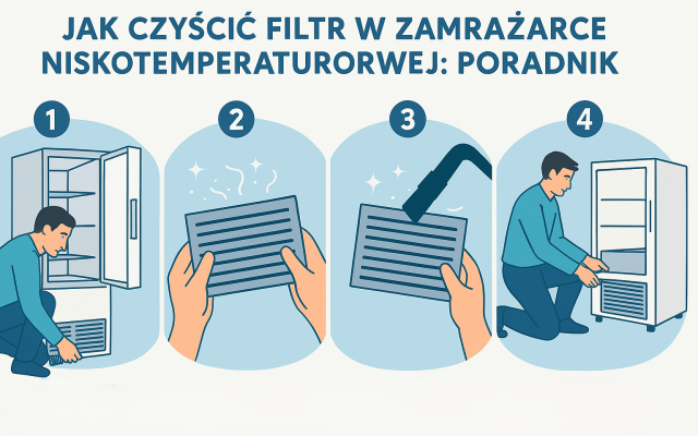 Czyszczenie filtra w zamrażarce Poradnik