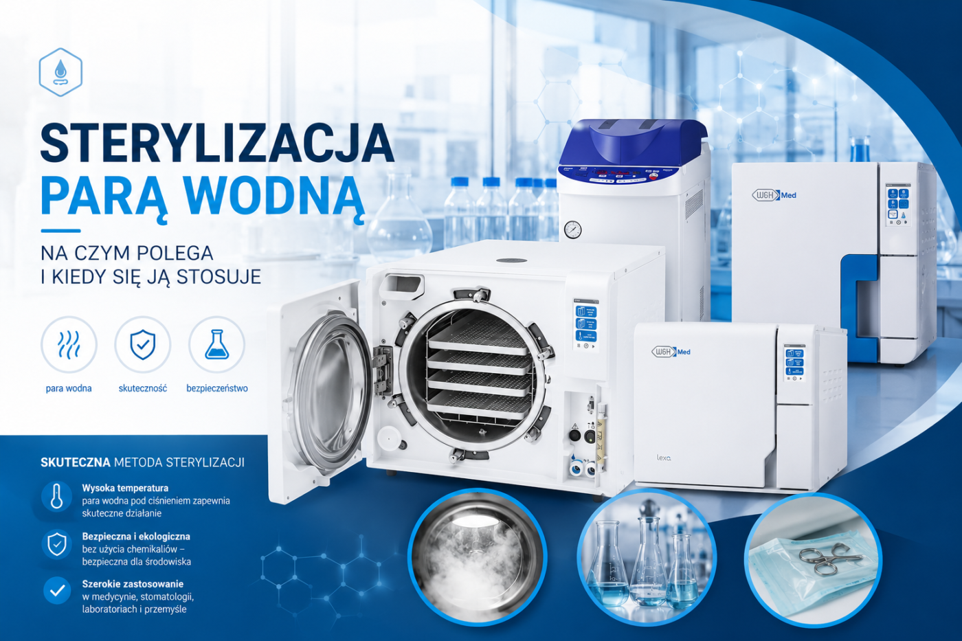 Sterylizacja para wodną - definicja i zastosowanie