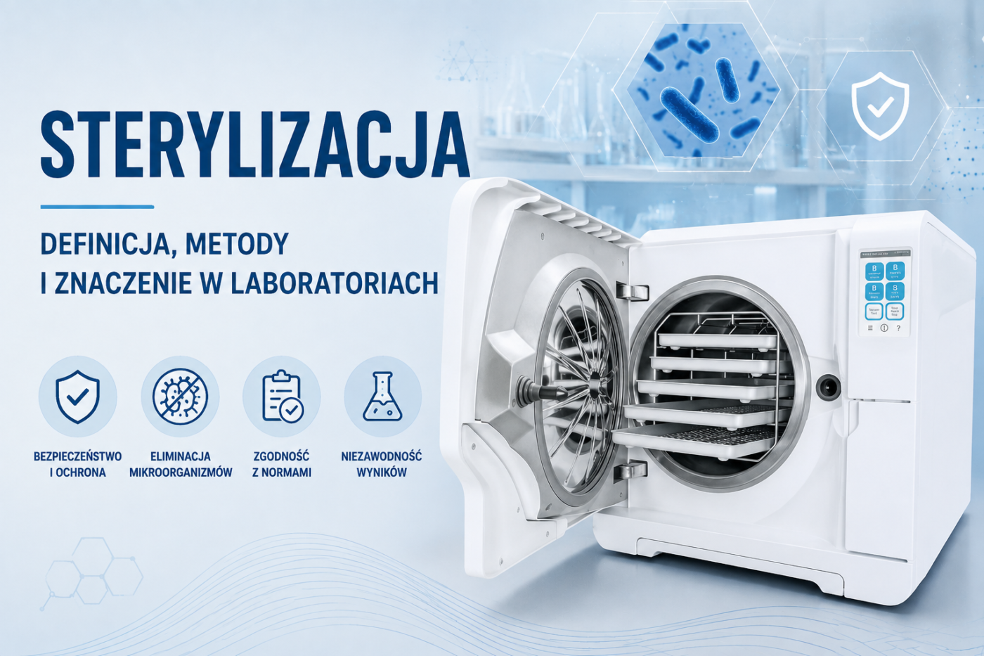 Sterylizacja - definicja, metody, znaczenie w laboratorium