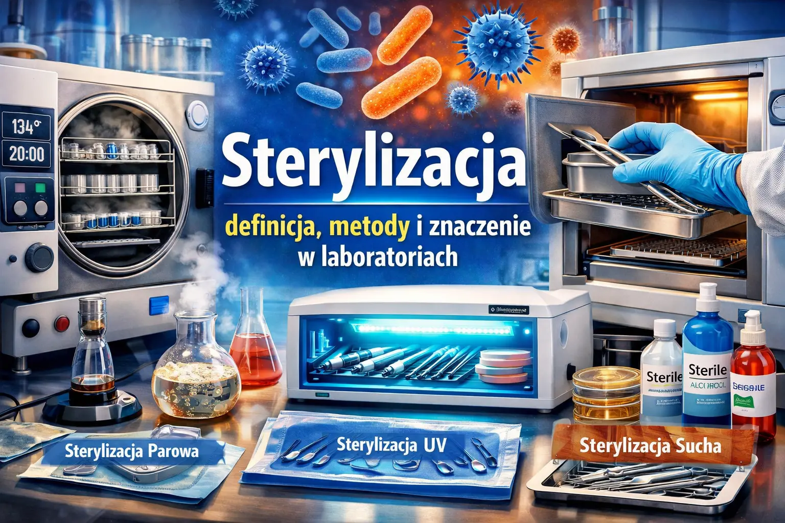 Sterylizacja – definicja, metody i znaczenie w laboratoriach - labid.com.pl