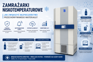 Zamrażarka niskotemperaturowa - jak zwiększyć bezpieczeństwo